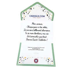 Bouquet de chocolats avec message personnalisable