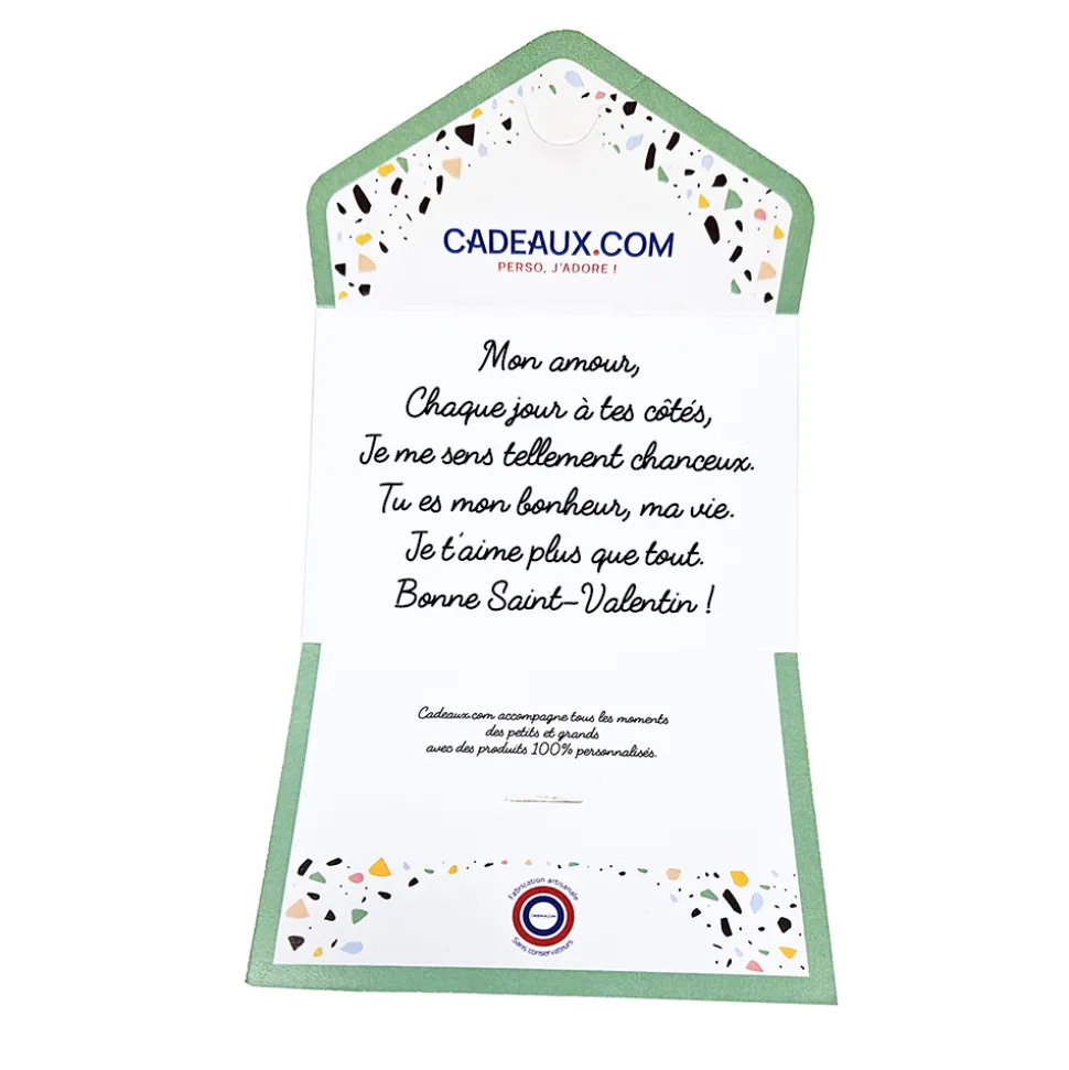 Bouquet de chocolats avec message personnalisable