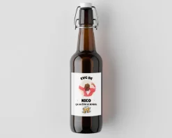 Bouteille de bière personnalisée photo - Enterrement de vie de garçon
