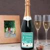 Bouteille de champagne personnalisée papa - Family Circus