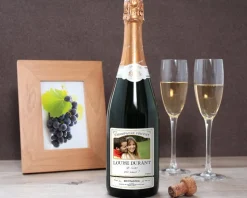 Bouteille de champagne personnalisée - Photo