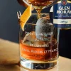Bouteille de whisky Glen Moray - Avec un verre personnalisé