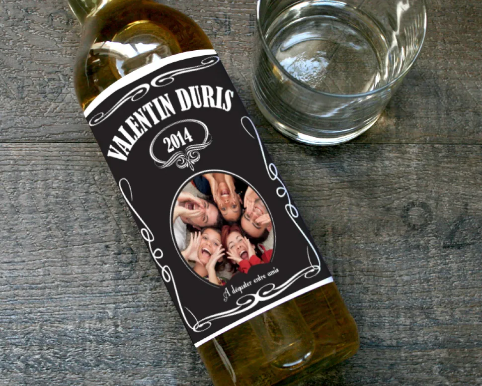 Bouteille de whisky personnalisée - Photo
