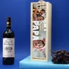 Bouteille et caisse à vin personnalisée - Multi-photos