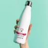 Bouteille isotherme en inox personnalisable - Remerciement personnel soignant