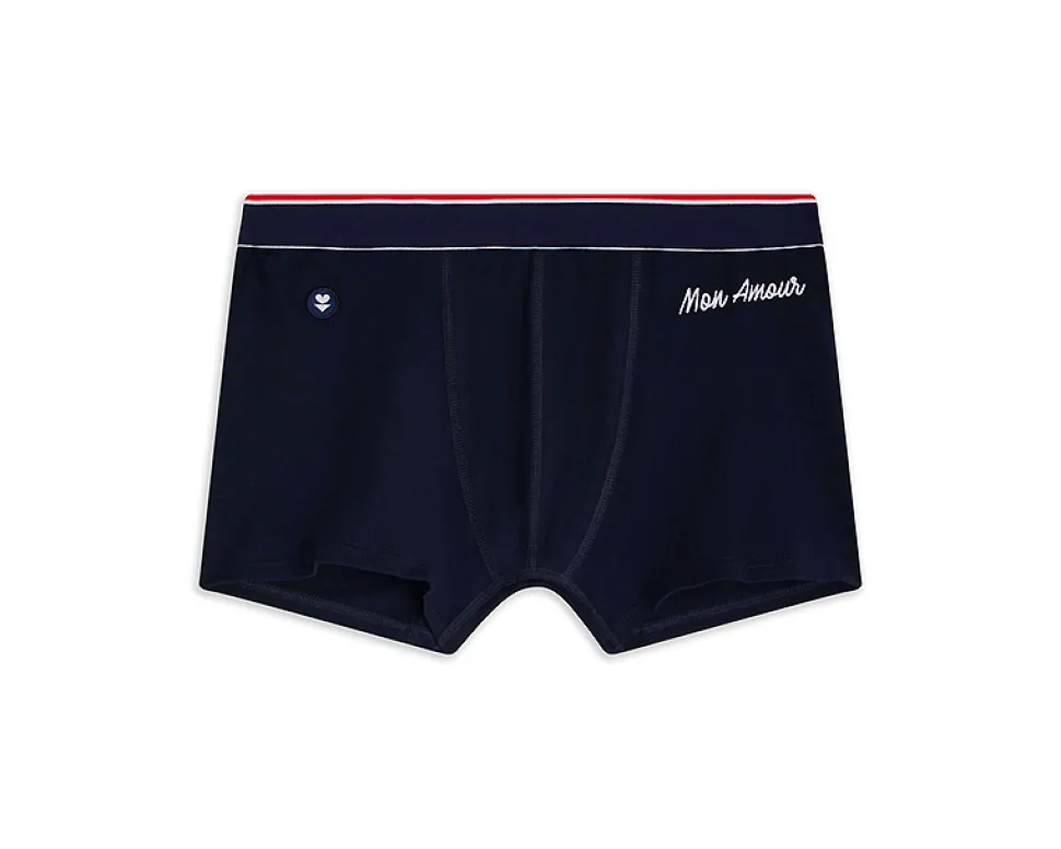 Boxer brodé Le Slip Français - Mon Amour