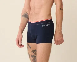 Boxer brodé Le Slip Français - Beau Paquet