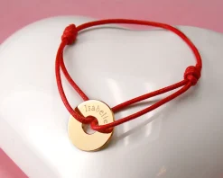 Bracelet personnalisé Mots Doux - Plaqué Or 18 carats ou Argent 925