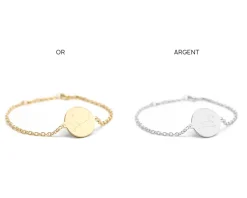Bracelet personnalisé plaqué or ou argent - Constellations