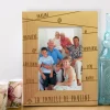 Cadre gravé Famille Message