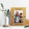 Cadre photo en bois gravé - Grand-Père