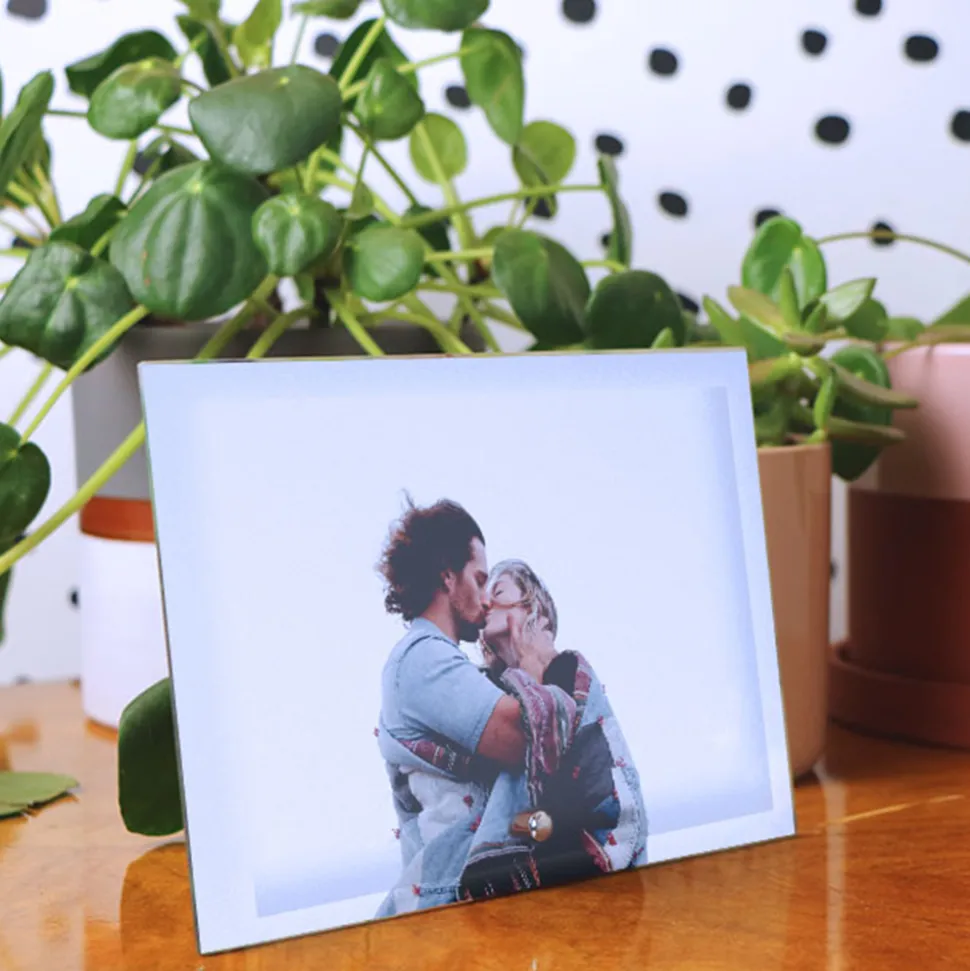 Cadre photo en verre Personnalisable