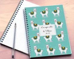 Cahier A4 Personnalisable - Lama