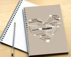 Cahier Coeur Famille