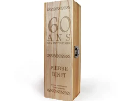 Caisse à vin personnalisée anniversaire - Âge