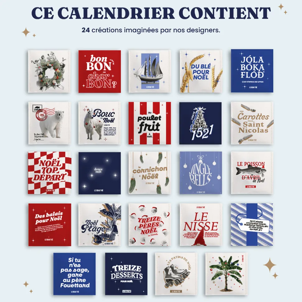 Calendrier de l'Avent - Thé