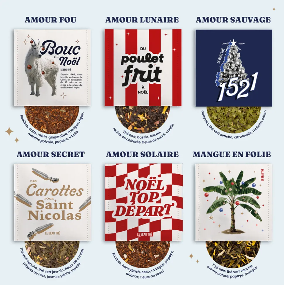 Calendrier de l'Avent - Thé