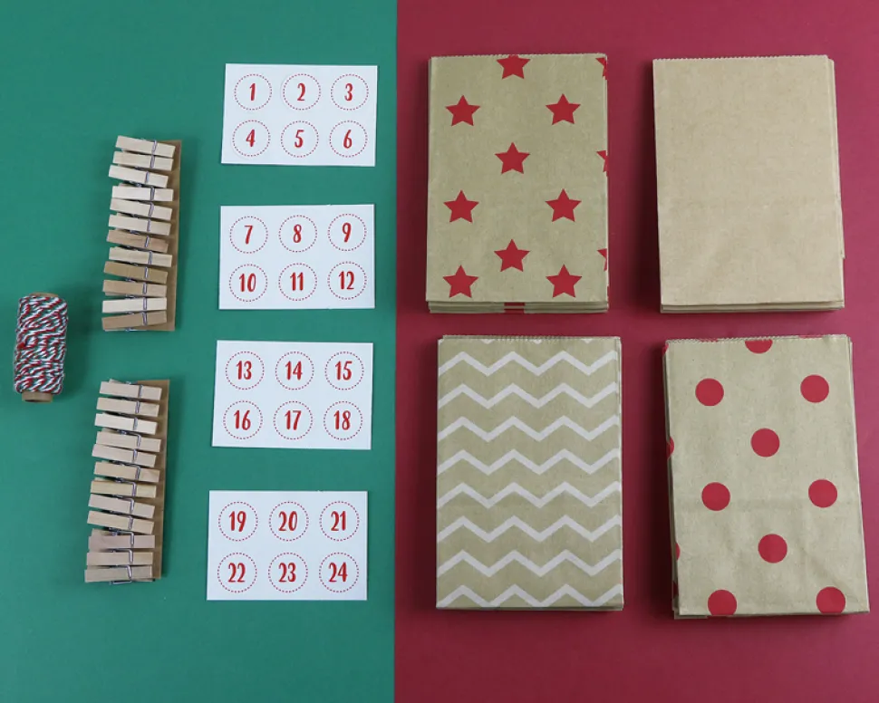 Calendrier de l'Avent en Kit DIY - à monter soi-même