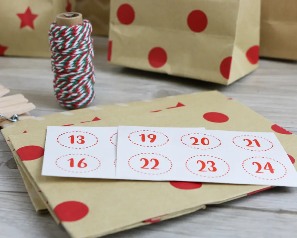 Calendrier de l'Avent en Kit DIY - à monter soi-même