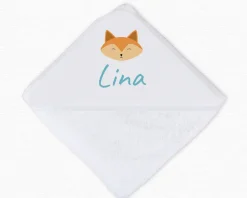 Cape de bain Personnalisable - Petit Renard