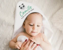 Cape de bain Personnalisable - Petit Panda