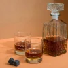 Carafe à whisky et verres à whisky personnalisés