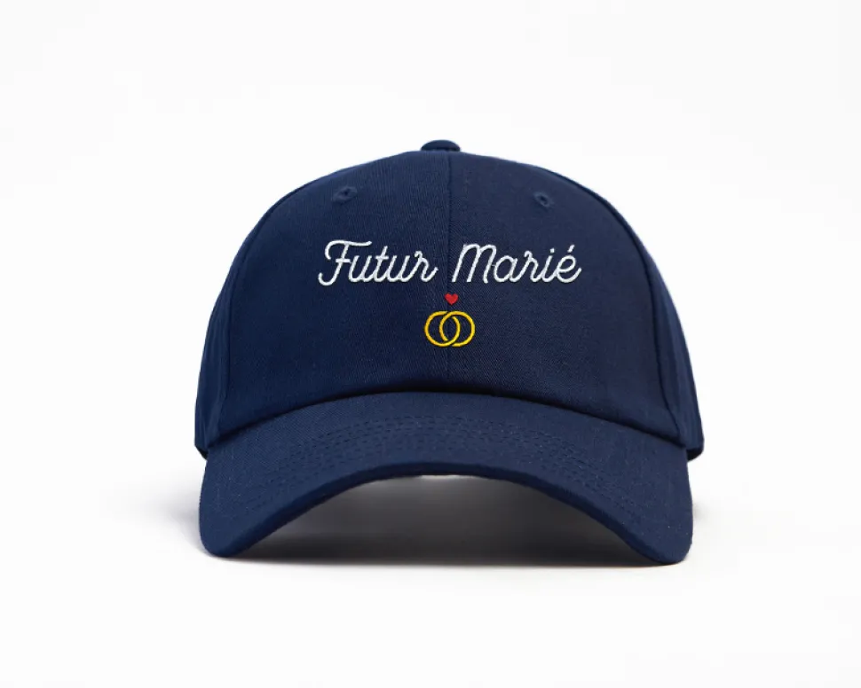 Casquette brodée Mariage