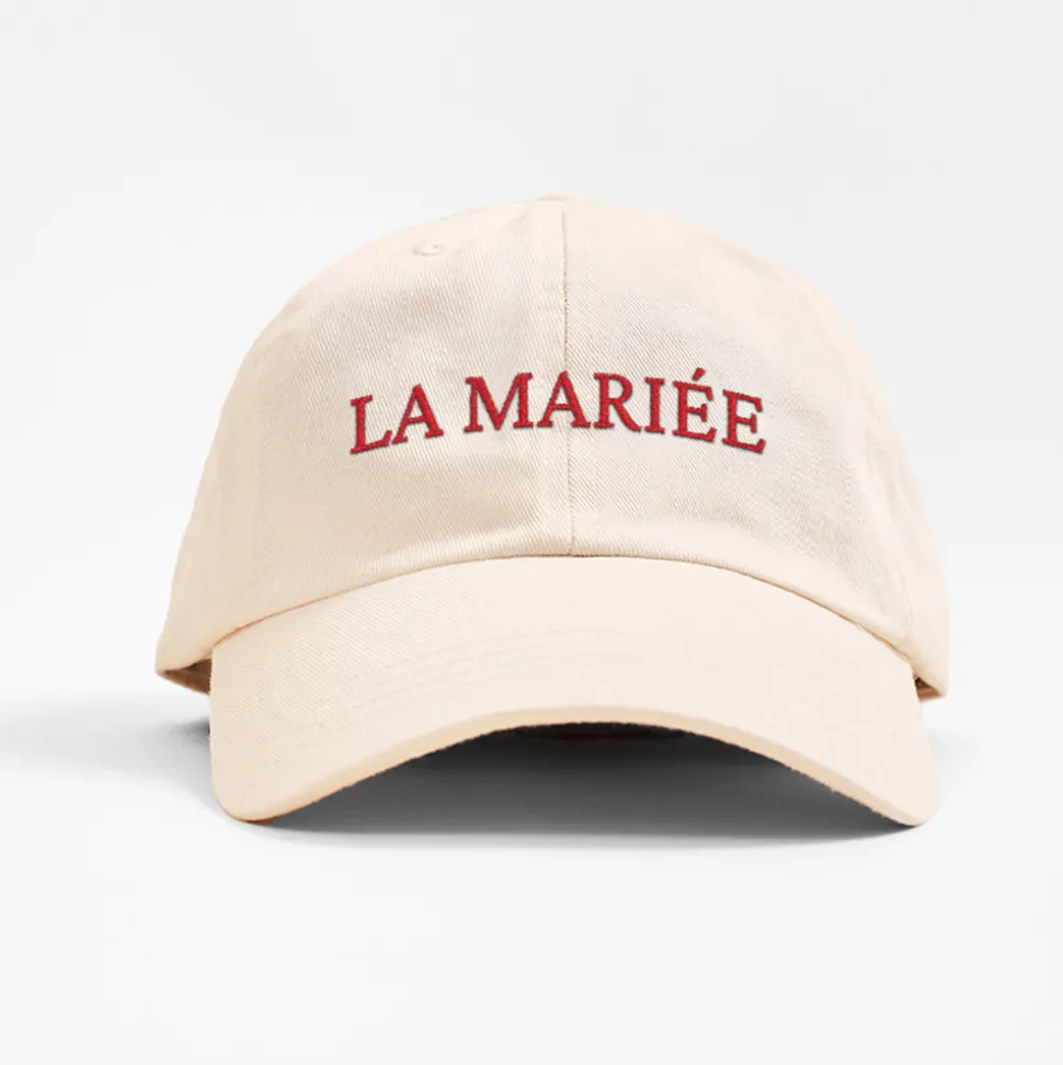 Casquette brodée personnalisée - Bâton