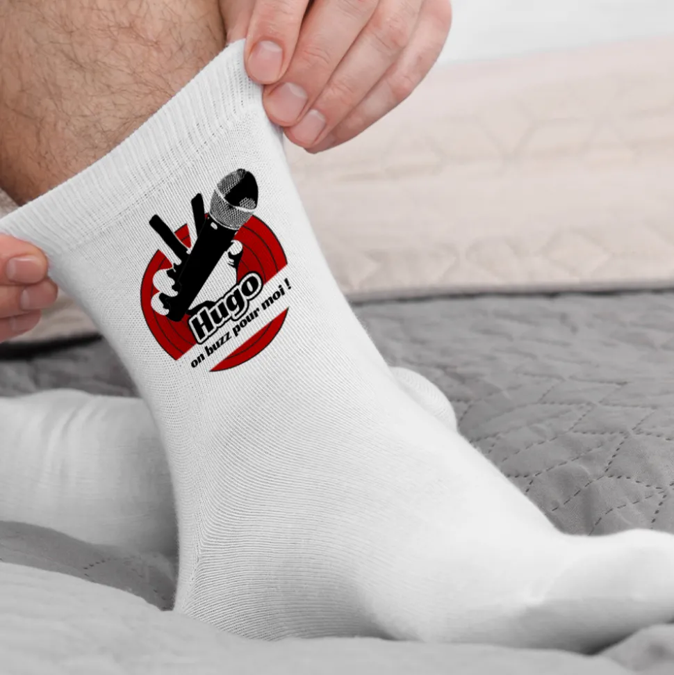 Chaussettes personnalisées - The Buzz