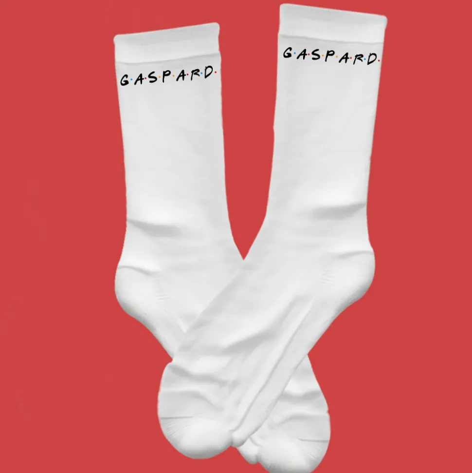 Chaussettes personnalisées - Bande de potes