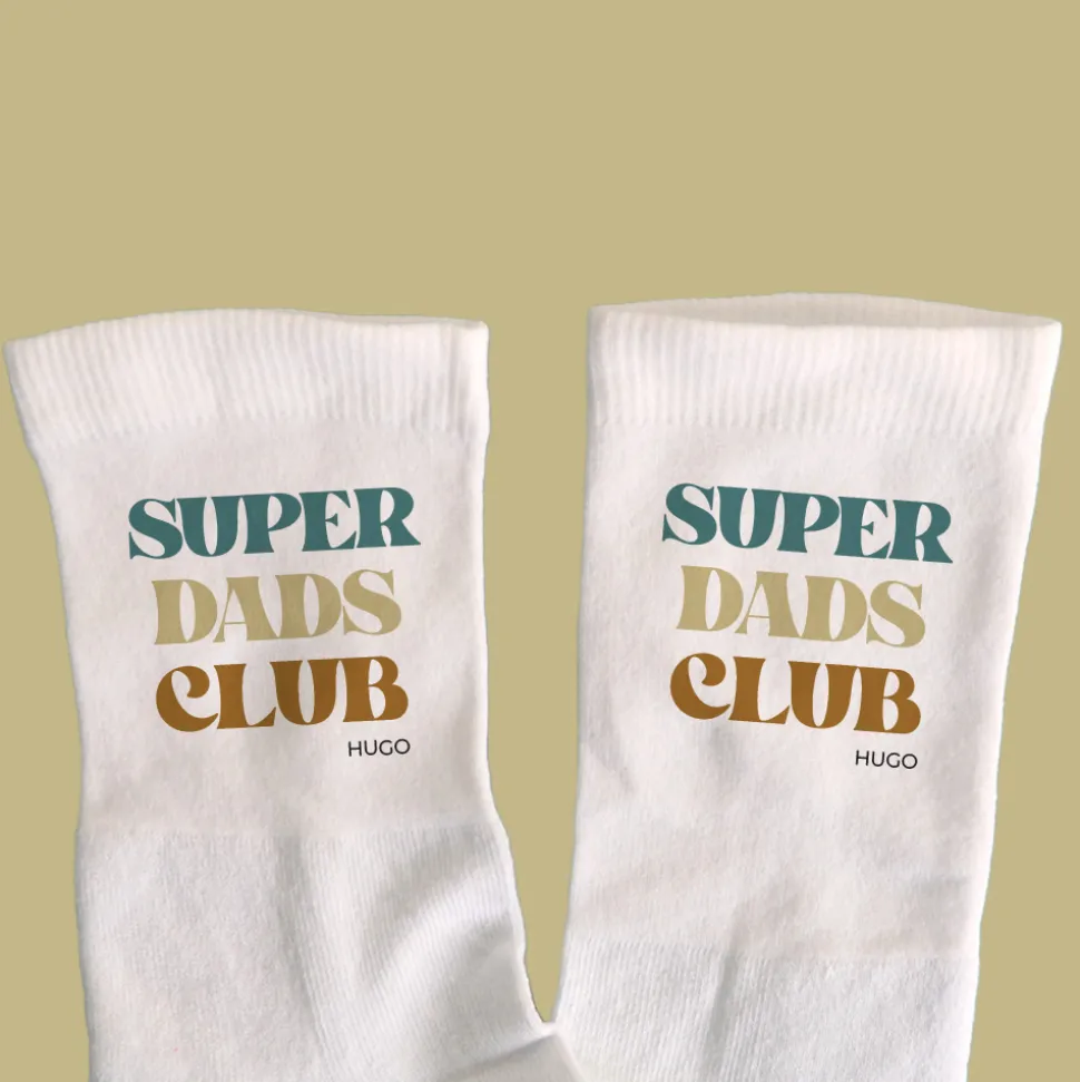 Chaussettes personnalisées - Cool Dads Club