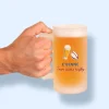 Chope de bière personnalisée - Apéro Rugby