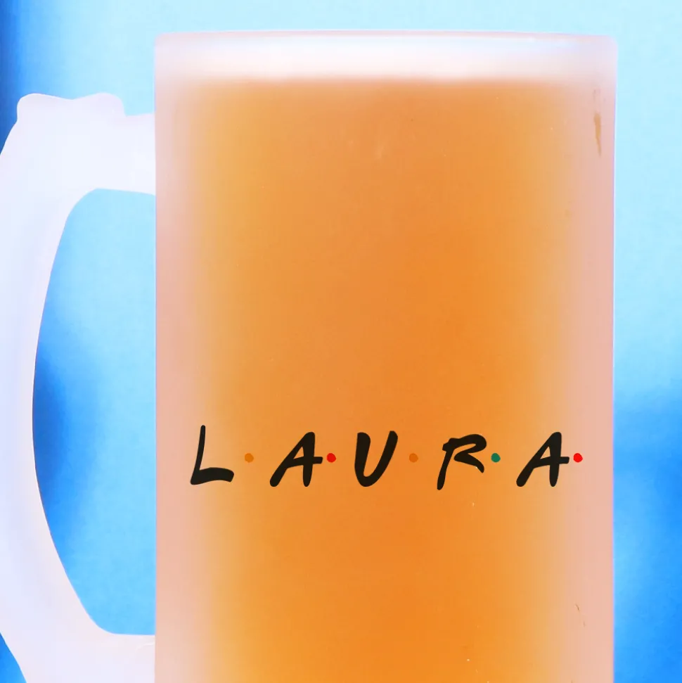 Chope de bière personnalisée - Bande de potes