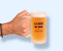 Chope de bière personnalisée - Message
