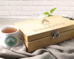 Coffret Boîte à thé et son mug