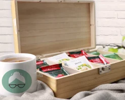 Coffret Boîte à thé et son mug