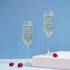 Coffret Champagne personnalisé - Couple