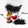 Coffret coquin personnalisé - Huile de massage et menottes