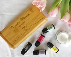 Coffret d'huiles essentielles personnalisable - Coeur