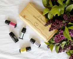 Coffret d'huiles essentielles personnalisable - Coeur