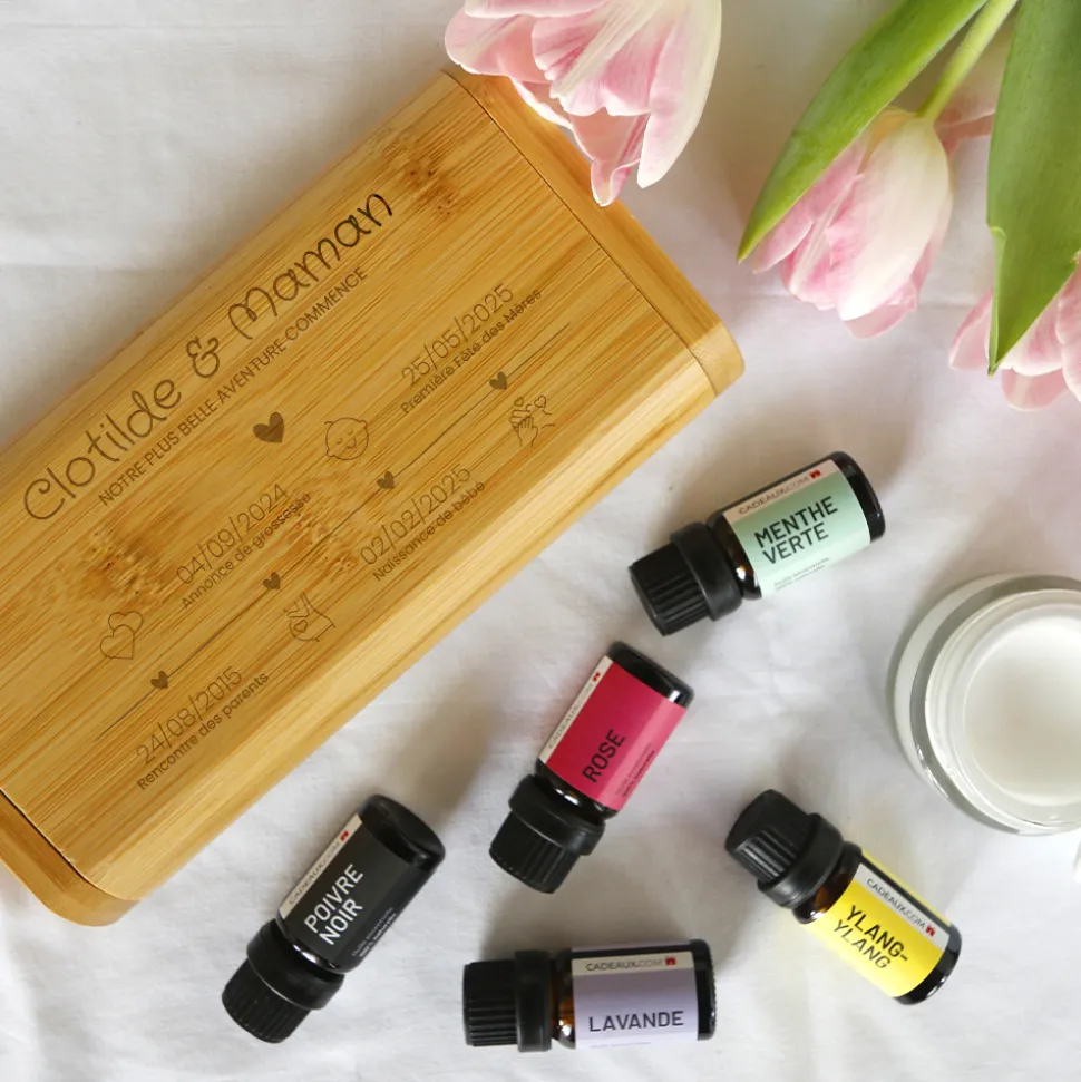Coffret d'huiles essentielles personnalisable - Ligne de Vie