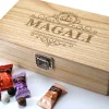 Coffret gravé Prestige de chocolats Monbana