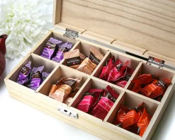 Coffret gravé Prestige de chocolats Monbana