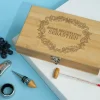 Coffret sommelier personnalisé - 5 accessoires - Bonne dégustation