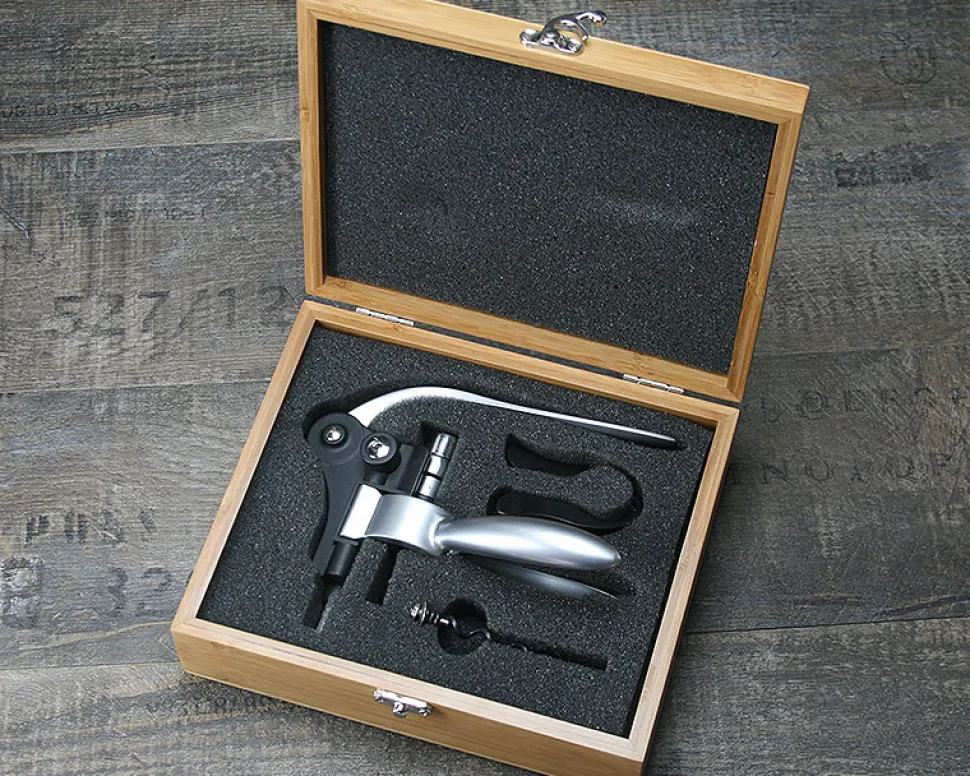 Coffret tire-bouchon personnalisé - Citation