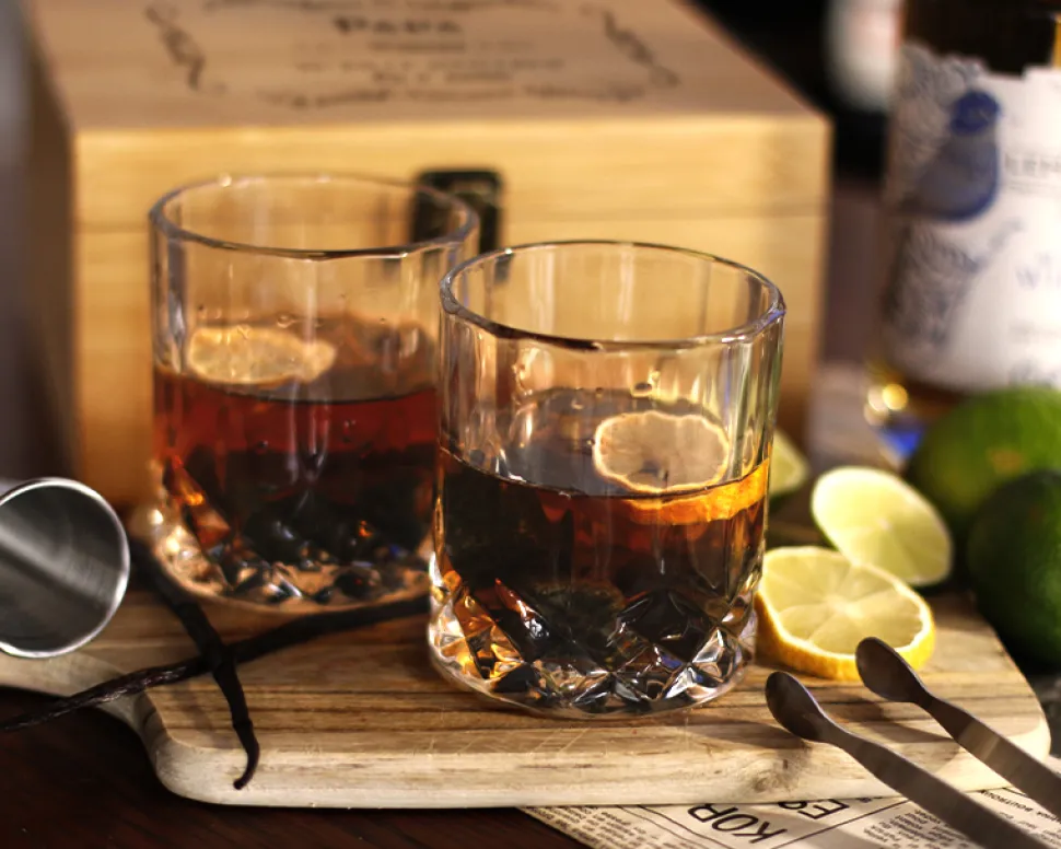 Coffret whisky personnalisé en bois - Prénom et Message