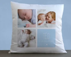 Coussin personnalisé - 3 Photos