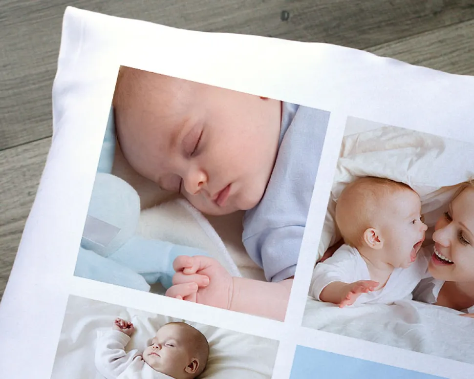 Coussin personnalisé - 3 Photos
