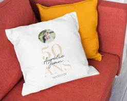 Coussin personnalisé - Anniversaire de mariage