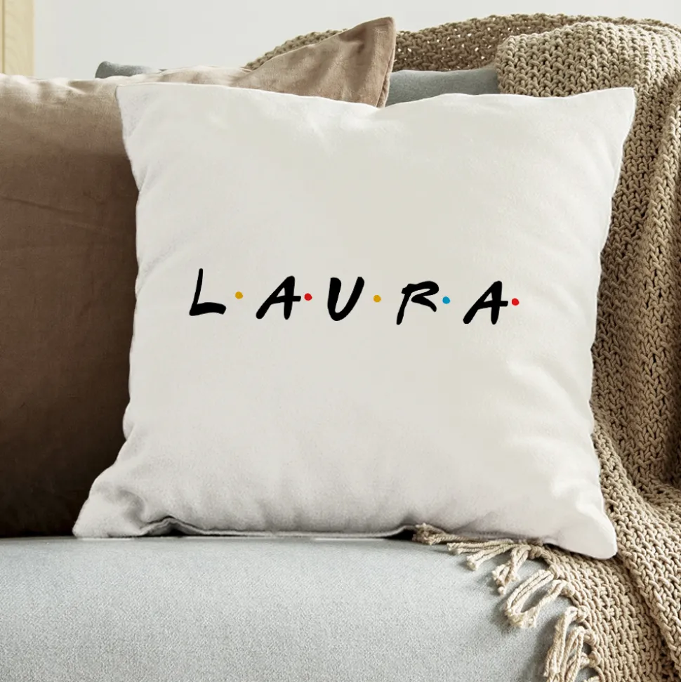 Coussin personnalisé - Bande de potes